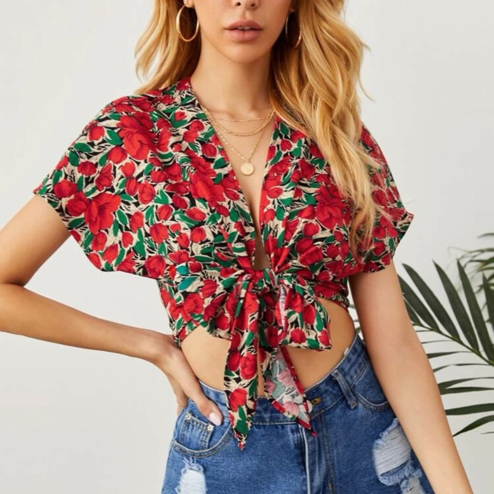 Two piece skirt and top set